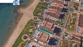 Apartamento 1ª Línea de mar en Marina d'Or con césped y playa [Familiar]